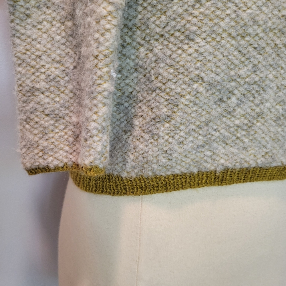 Eckhaus Latta Baby Alpaca Hand Knit Cutout Clavicle Sweater SZ S - Picture 7 of 10